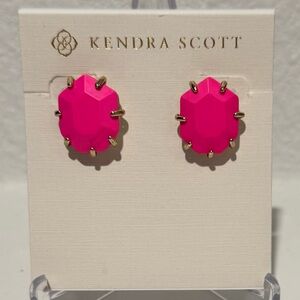 Kendra Scott Morgan’s Hot Magenta Pink w/ Gold (RETRO VINTAGE – EXTREMELY RARE)